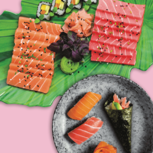 Sashimi de No Salmón Vegano