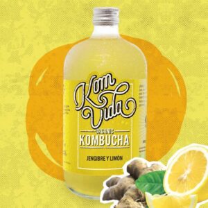 Komvida - Kombucha Jengibre y Limón