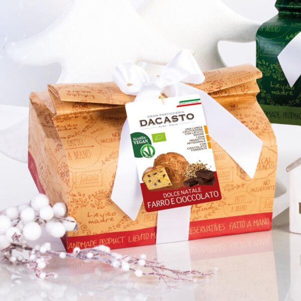 Dacasto - Panettone de Espelta y Chocolate