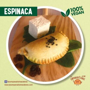 Empanadísimas de Ines - Empanada de Espinacas y Tofu